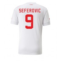 Muški Nogometni Dres Švicarska Haris Seferovic #9 Gostujuci SP 2022 Kratak Rukav